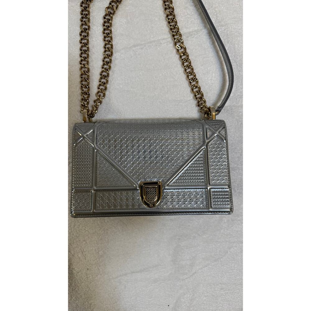 Dior Diorama Flap Bag Cannage Embossed Medium shoulder bag - Picture 13 of 14